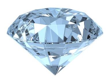 Diamant als Amulett des Wohlbefindens
